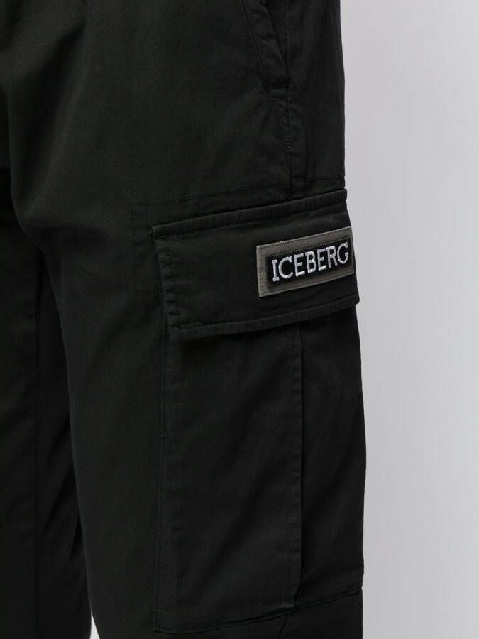 Iceberg Geplooide pantalon Zwart