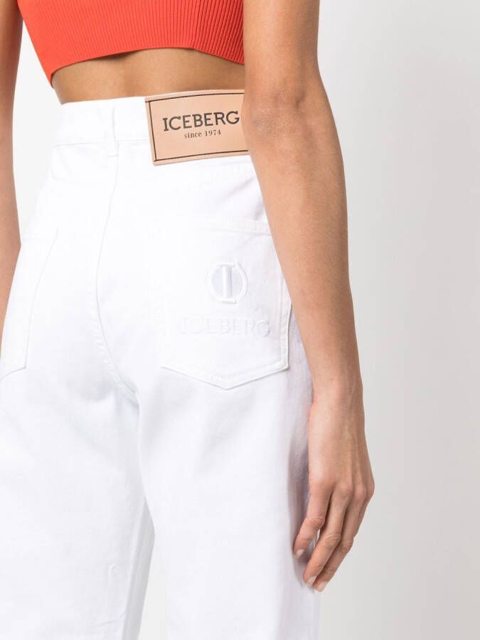 Iceberg High waist jeans Wit