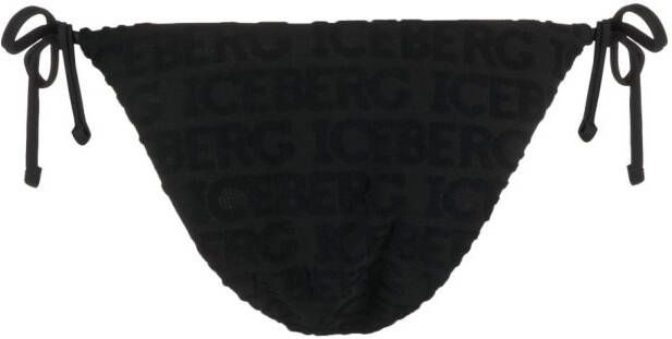 Iceberg Bikinislip met logo Zwart
