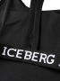 Iceberg Badpak met logoprint Zwart - Thumbnail 3