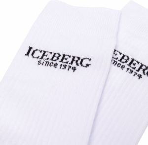 Iceberg Sokken met logo Wit