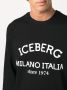 Iceberg Sweater met logoprint Zwart - Thumbnail 5