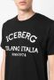 Iceberg T-shirt met logoprint Zwart - Thumbnail 5