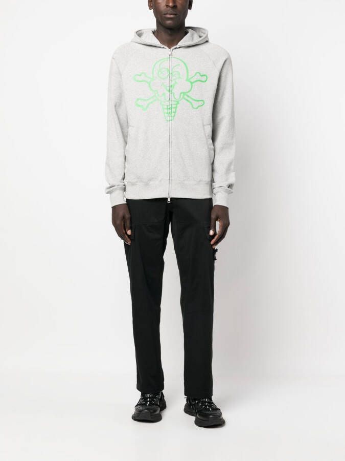 ICECREAM Hoodie met rits Grijs