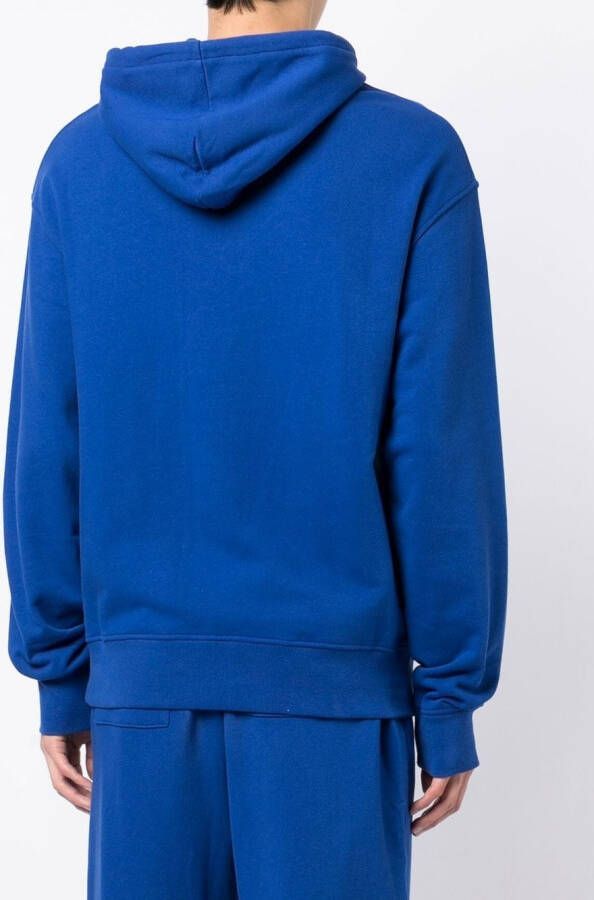 ICECREAM Hoodie met logoprint Blauw