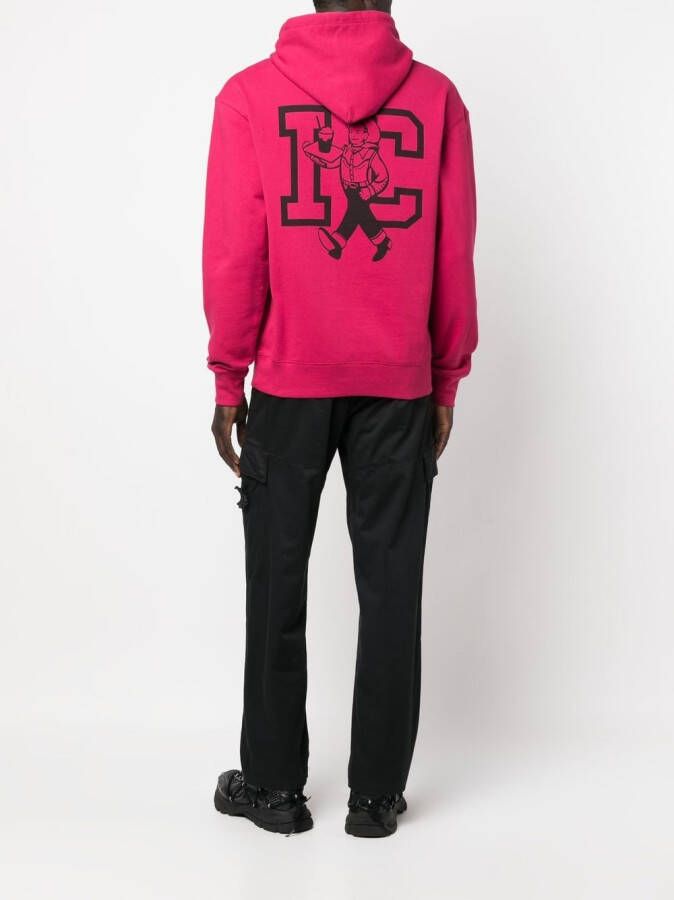 ICECREAM Hoodie met logoprint Rood