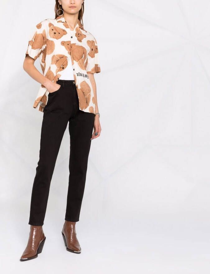ICON DENIM Straight jeans Zwart