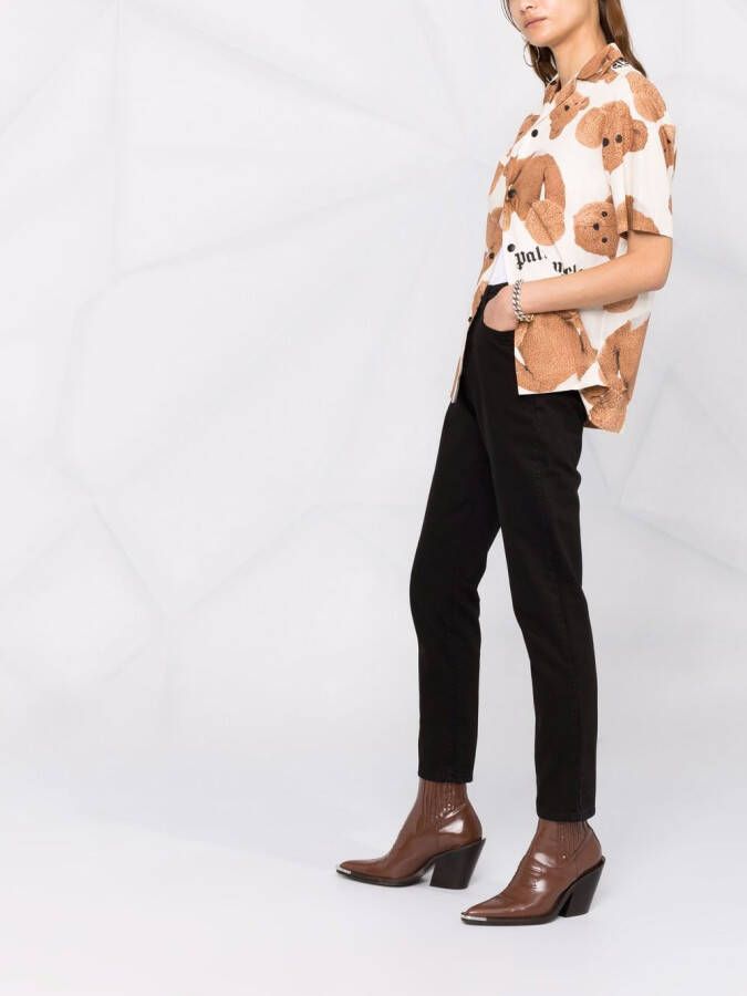 ICON DENIM Straight jeans Zwart