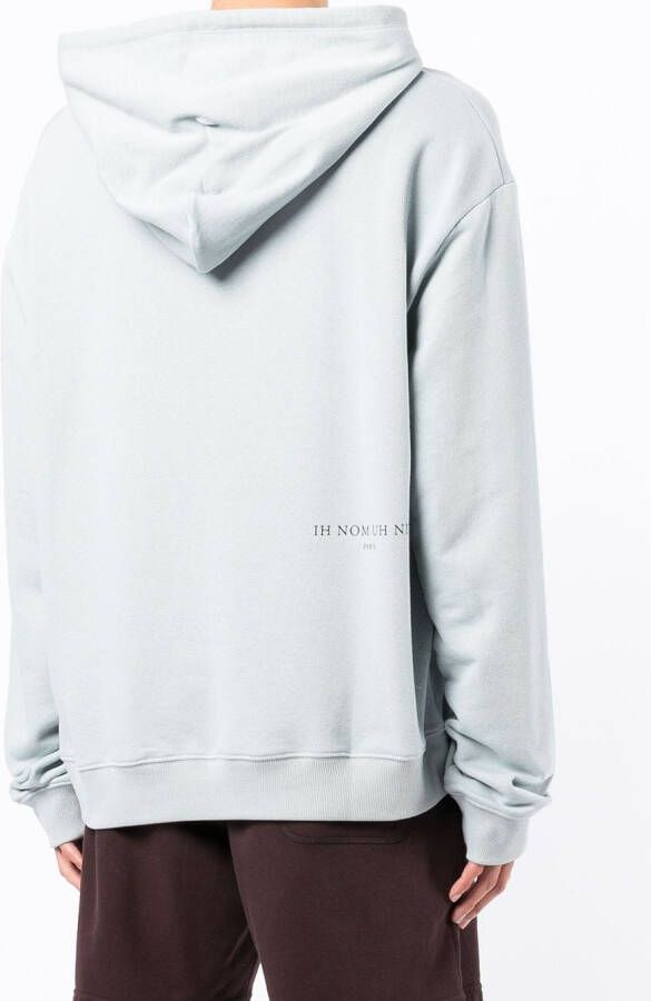 Ih Nom Uh Nit Hoodie met print Blauw