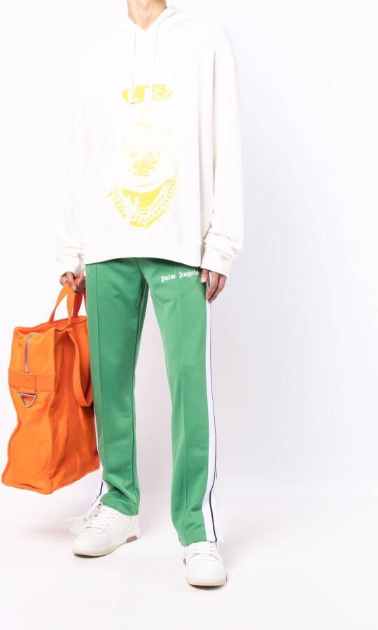 Ih Nom Uh Nit Hoodie met print Wit