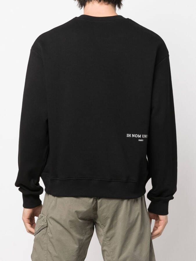Ih Nom Uh Nit Hoodie met print Zwart