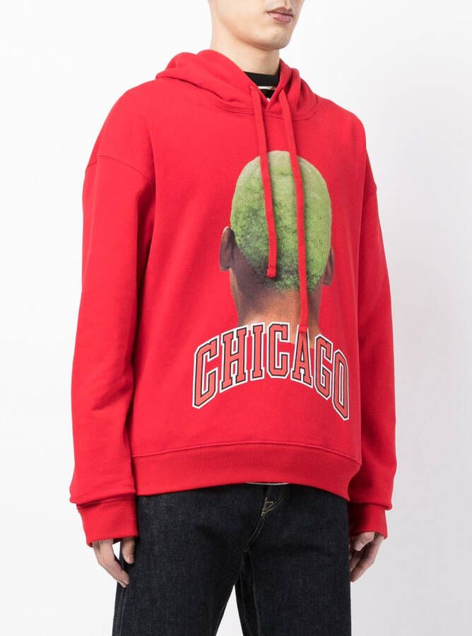 Ih Nom Uh Nit Hoodie met trekkoord Rood