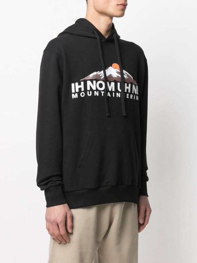 Ih Nom Uh Nit Hoodie met trekkoord Zwart