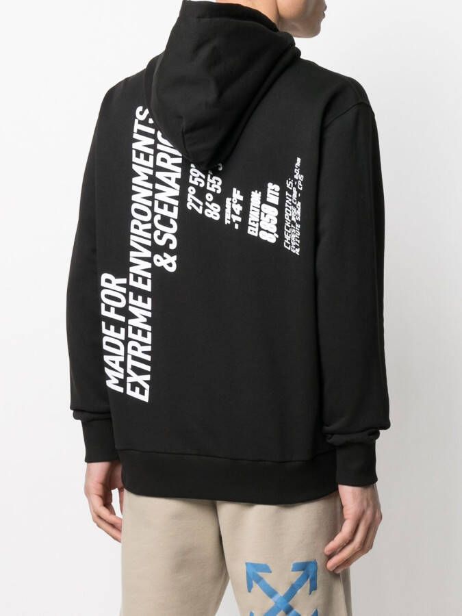 Ih Nom Uh Nit Hoodie met trekkoord Zwart