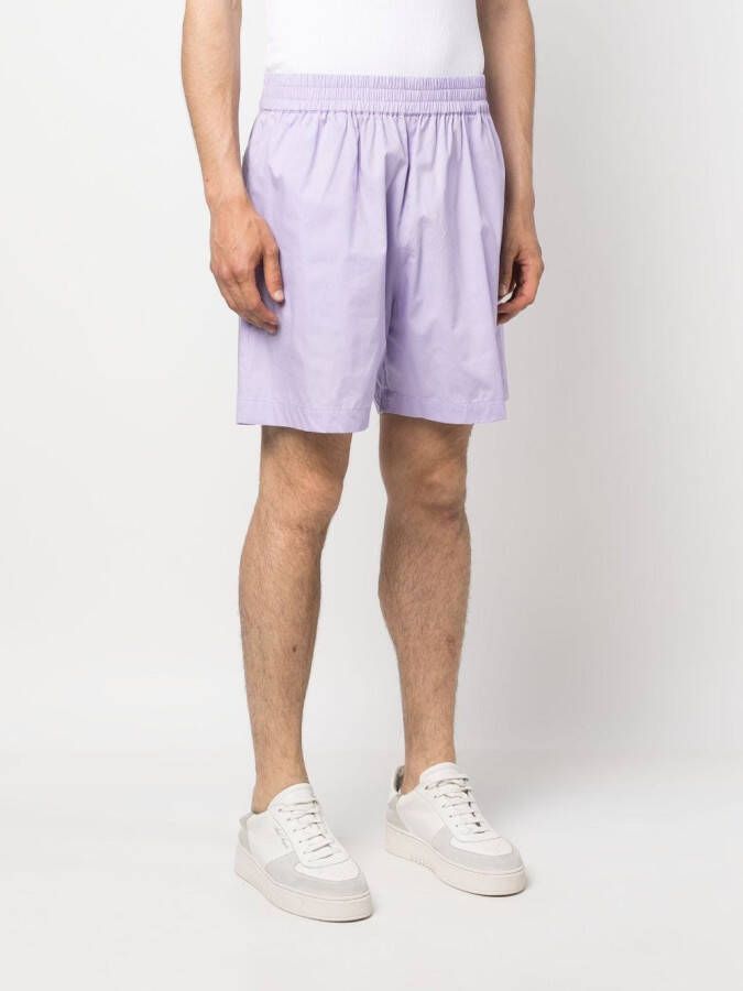 Ih Nom Uh Nit Shorts met elastische taille Paars