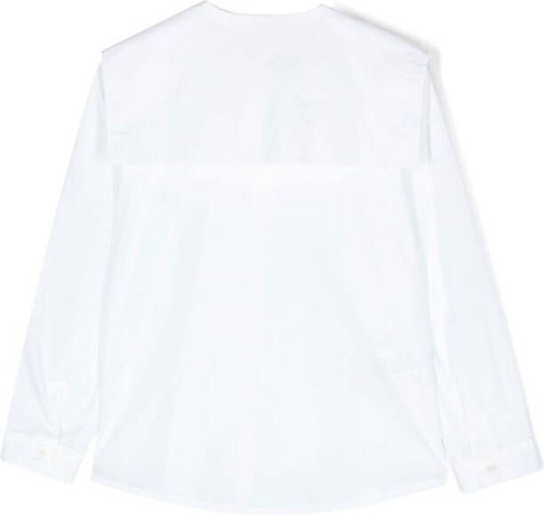 Il Gufo Shirt met bies Wit