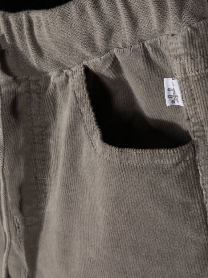 Il Gufo Broek met elastische taille Grijs