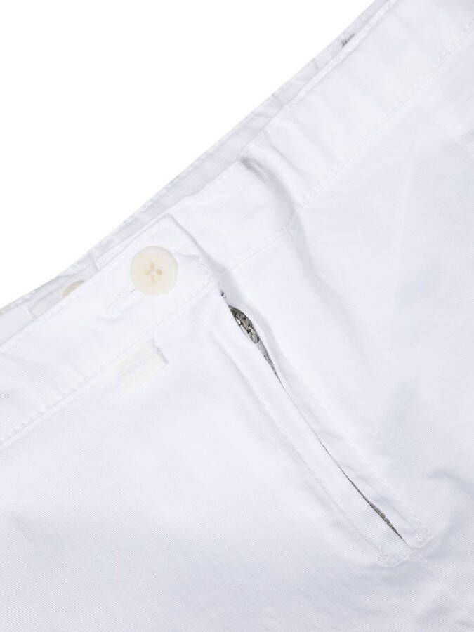 Il Gufo Broek met knoopsluiting Wit