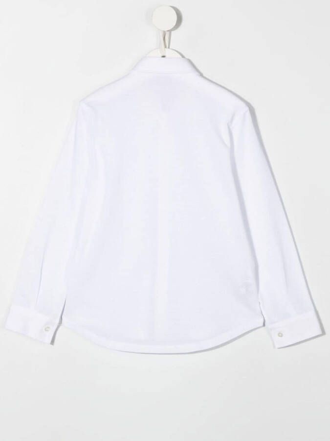 Il Gufo Button-down shirt Wit
