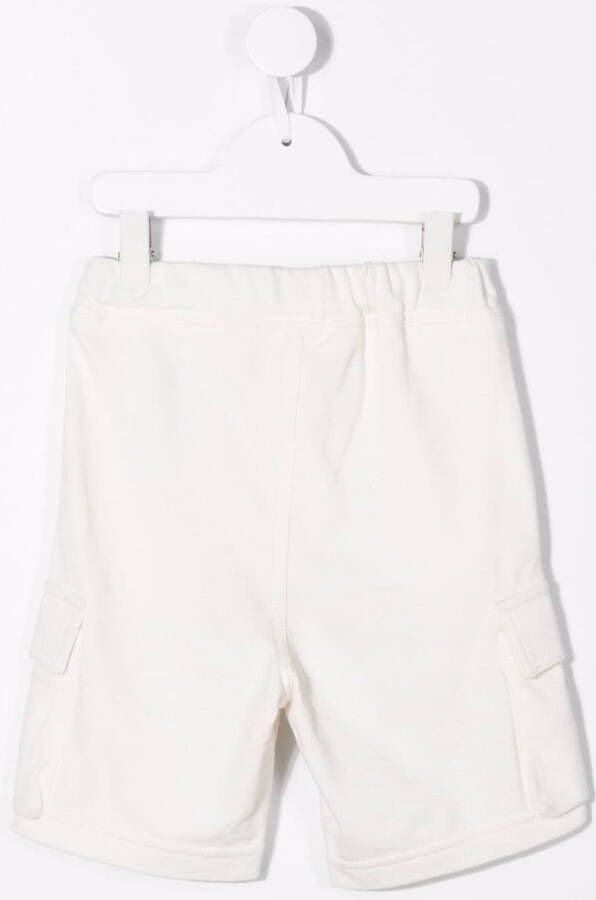 Il Gufo Cargo shorts Wit