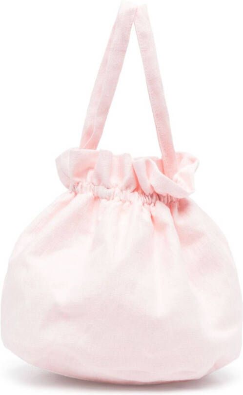 Il Gufo Tas met trekkoord Roze
