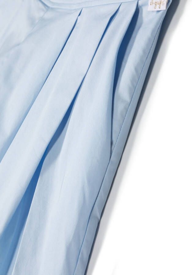 Il Gufo Shorts met elastische band Blauw