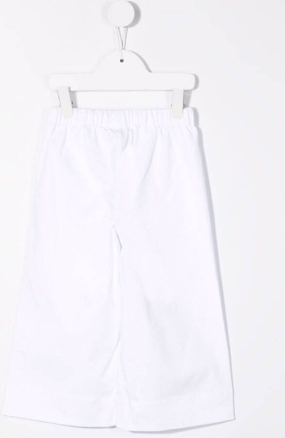 Il Gufo Elastische broek Wit