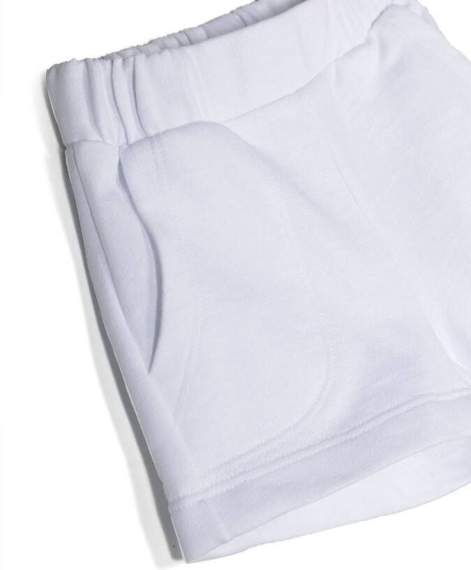 Il Gufo Shorts met geborduurd logo Wit