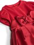 Il Gufo Fluwelen jurk Rood - Thumbnail 2