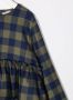 Il Gufo Geruite blouse Blauw - Thumbnail 3