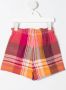 Il Gufo Geruite shorts Roze - Thumbnail 2