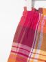 Il Gufo Geruite shorts Roze - Thumbnail 3