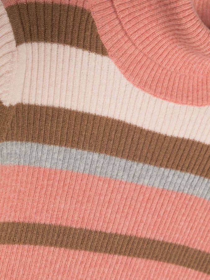 Il Gufo Gestreepte trui Roze