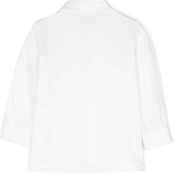 Il Gufo Katoenen shirt Wit