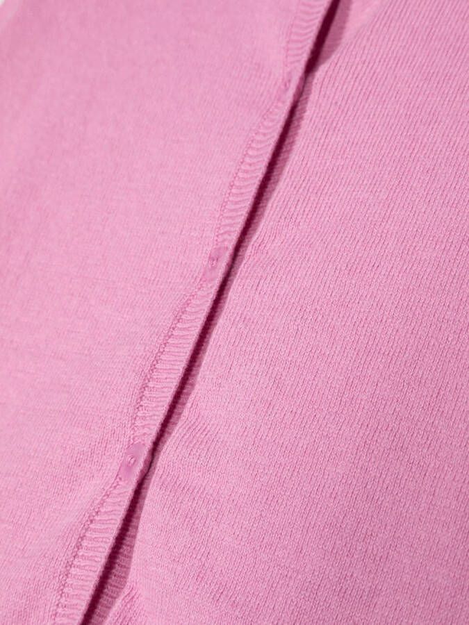 Il Gufo Katoenen vest Roze