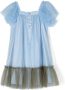 Il Gufo Tulen jurk Blauw - Thumbnail 2