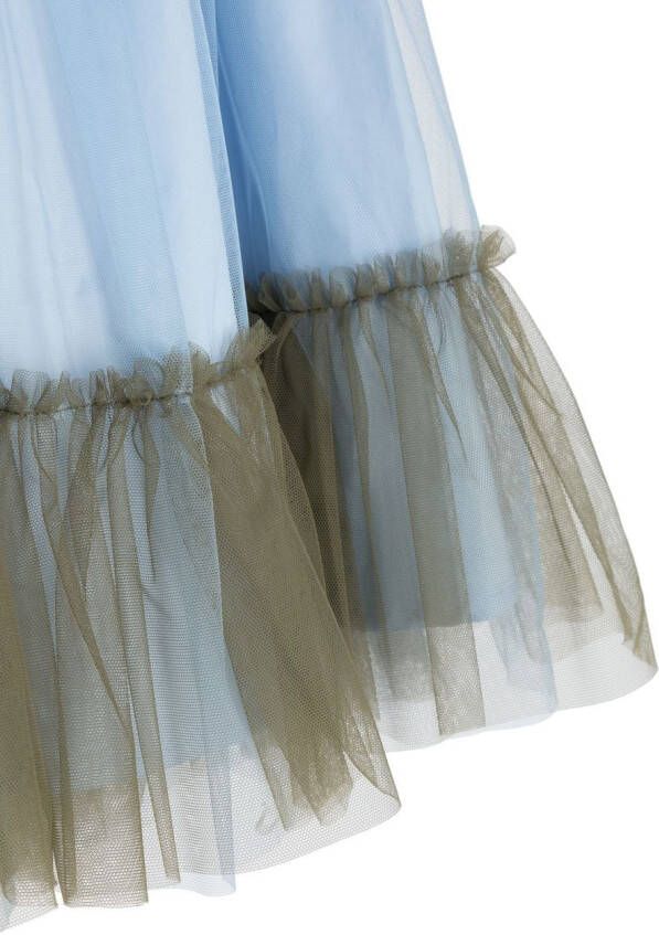 Il Gufo Tulen jurk Blauw