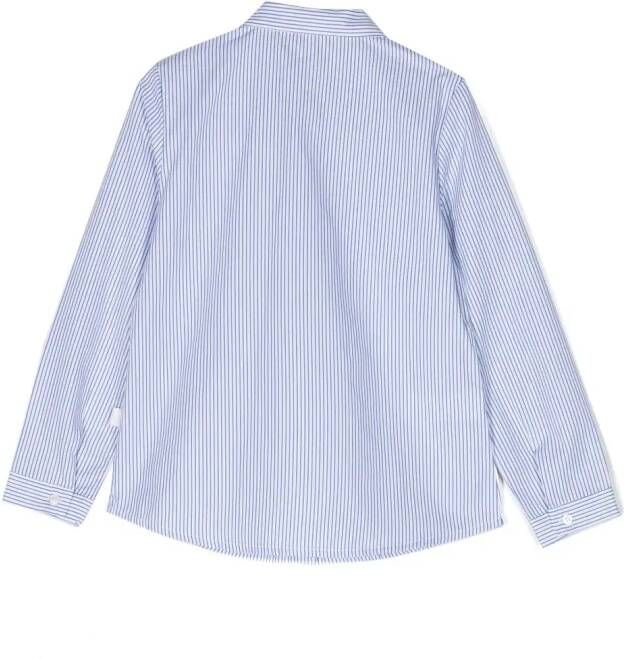 Il Gufo Popeline shirt Wit