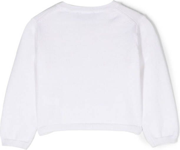 Il Gufo Effen vest Wit