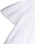 Il Gufo Geplooid T-shirt Wit - Thumbnail 3