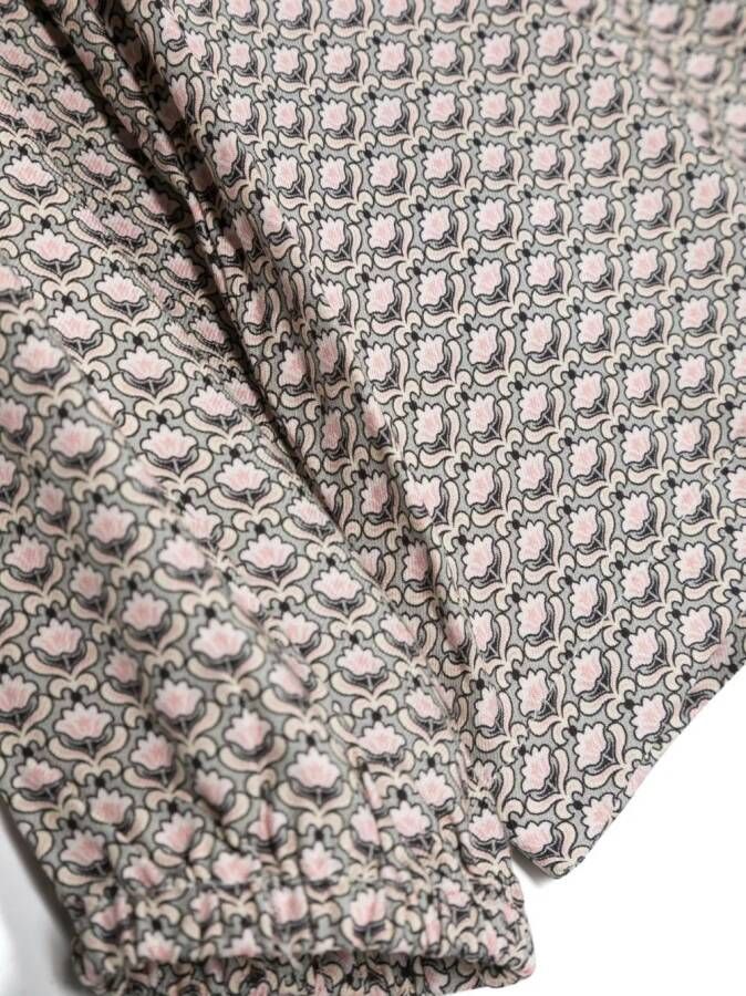Il Gufo Shirt met ruchekraag Grijs
