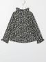 Il Gufo Shirt met bloe print Groen - Thumbnail 2