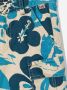 Il Gufo Shorts met bloe print Blauw - Thumbnail 3