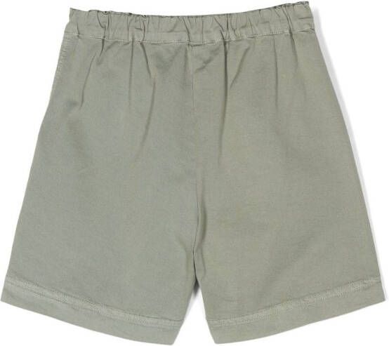 Il Gufo Shorts met twee zakken Groen