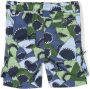 Il Gufo Shorts van stretch-katoen Blauw - Thumbnail 2