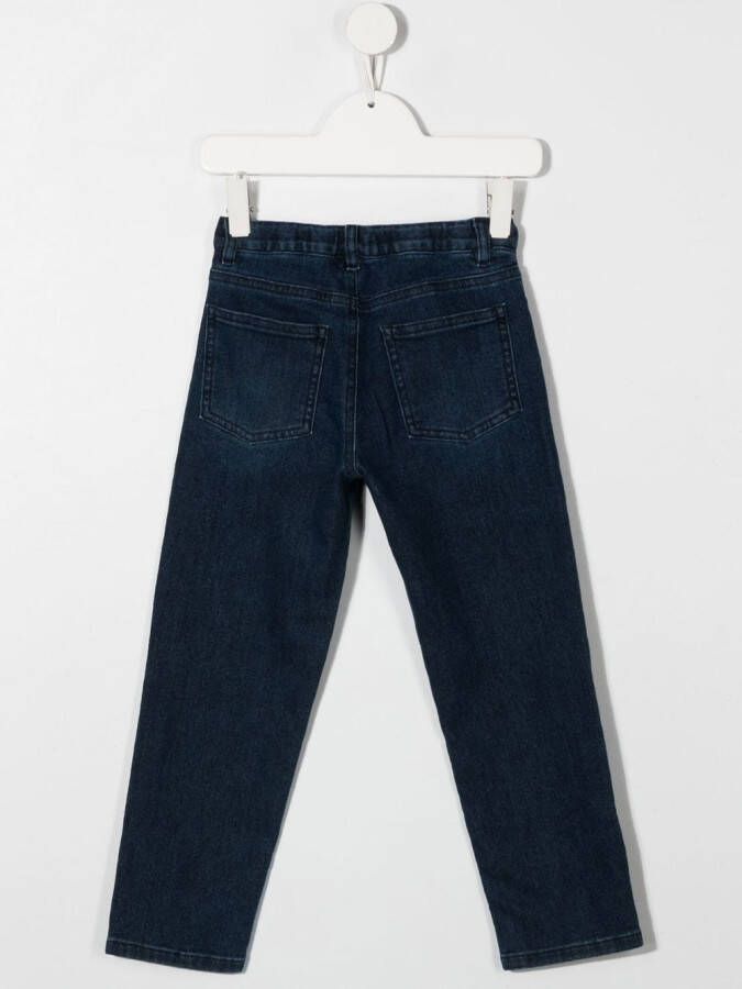 Il Gufo Straight jeans Blauw