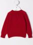 Il Gufo Sweater met borduurwerk Rood - Thumbnail 2