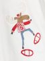 Il Gufo T-shirt met borduurwerk Wit - Thumbnail 3