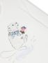 Il Gufo T-shirt met grafische print Wit - Thumbnail 3