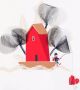 Il Gufo T-shirt met print Wit - Thumbnail 3